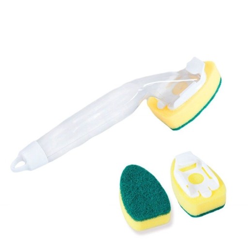 Opvaskesvamp med dispenser