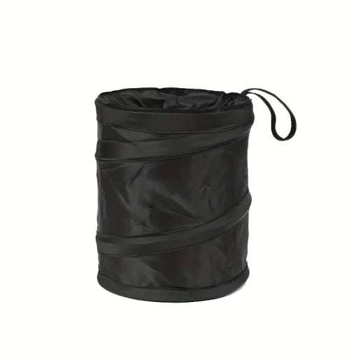 Opvouwbare prullenbak voor in de auto 20 x 16 cm Oxford stof textiel compact voor in de bekerhouder en het interieur van het voertuig
