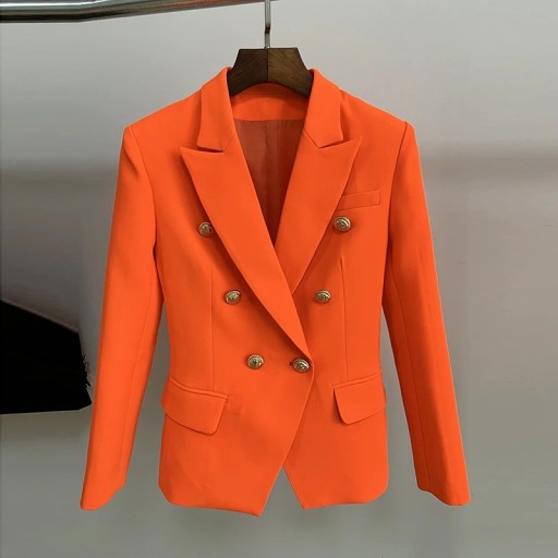 Orange jakke til kvinder