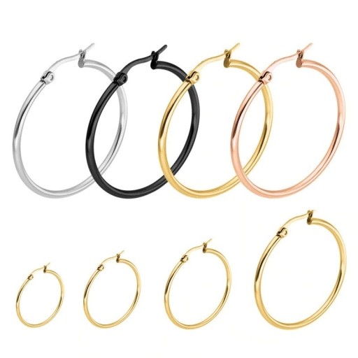 Orecchini a cerchio da donna G473