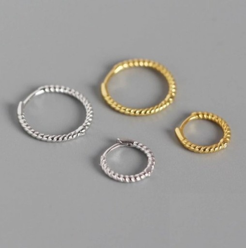 Orecchini a cerchio da donna R76