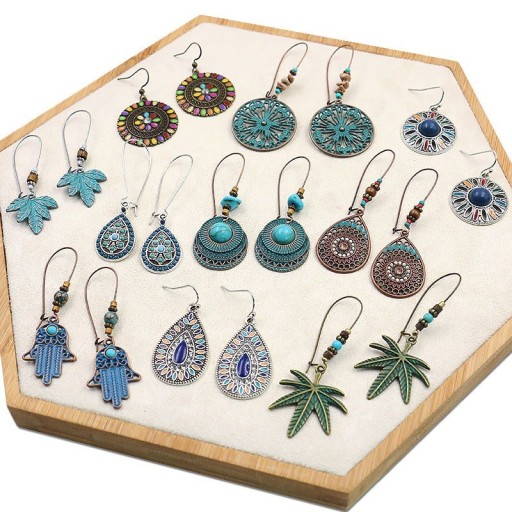 Orecchini a pendente da donna G334