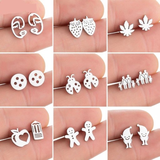 Orecchini a perno da donna G1428