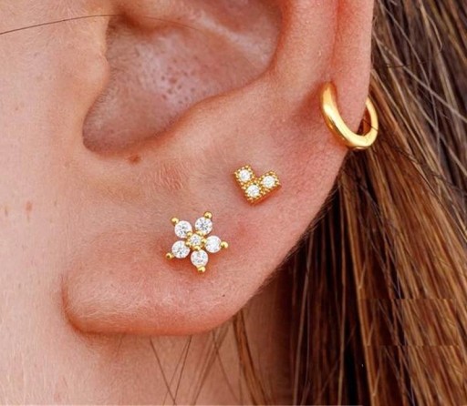 Orecchini a perno da donna R56