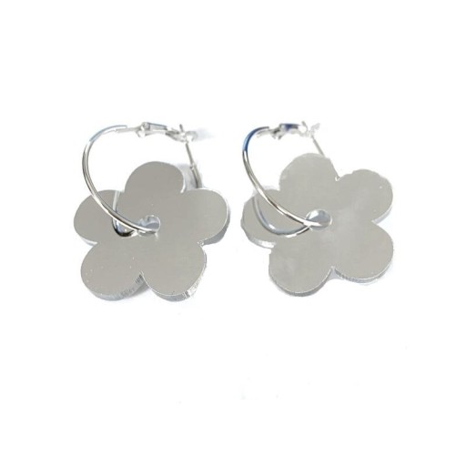 Orecchini circolari da donna con pendente G463