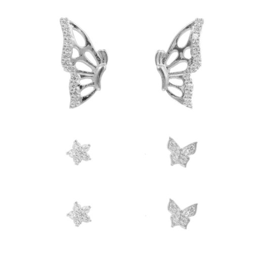 Orecchini da donna 3 paia A3177