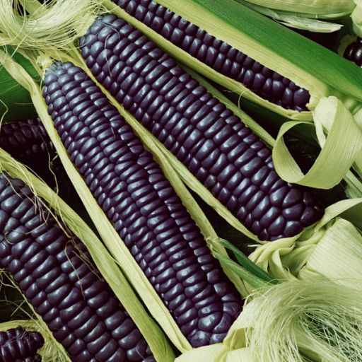 Organiczne nasiona kukurydzy niebieskiej bez GMO. Łatwe w uprawie na zewnątrz, w kwietnikach 5 sztuk nasion
