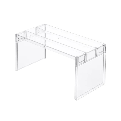 Organizador de frigorífico Suporte de armazenamento Transparente organizador multifuncional 14,7 x 11 x 10,7 cm