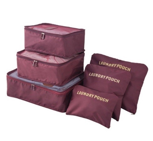 Organizadores de viagem para mala - 6 pcs