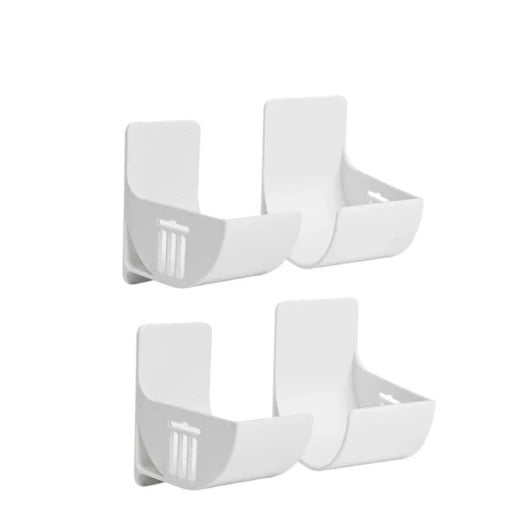 Organizator din plastic autocolant Cutie de depozitare pentru pungi de gunoi 2 perechi