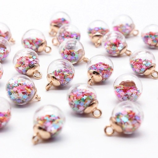Ornement de Noël avec étoiles 10 pcs