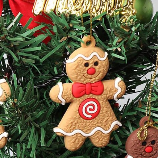 Ornement de Noël en pain d'épice 12 pcs