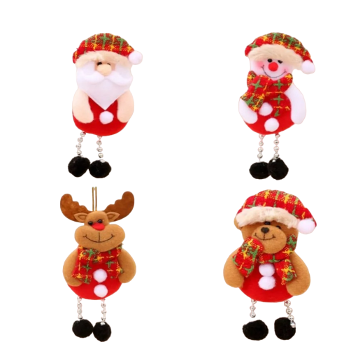 Ornements de Noël pour arbre 4 pcs A3206