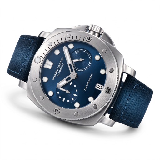 Orologi automatici da uomo di lusso con data Indicatore riserva di carica Impermeabile 200 m Cassa 41 mm Acciaio inossidabile Cinturino