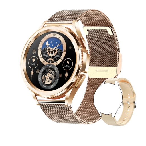 Orologi intelligenti alla moda con display touch a schermo intero Orologi sportivi fitness Monitoraggio della salute Attività quotidiana Design elegante Funzioni intelligenti moderne