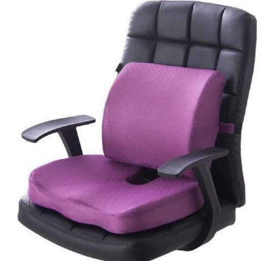 Orthopädische Sitzerhöhung mit Rückenlehne P4088
