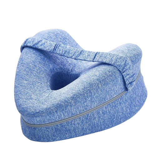 Orthopedisch traagschuim beenkussen kniewig zacht kussen tussen de benen 24 x 23 x 13 cm pijnverlichting