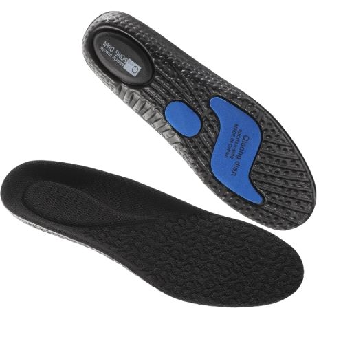 Orthopedische hardloopschoen inlegzolen
