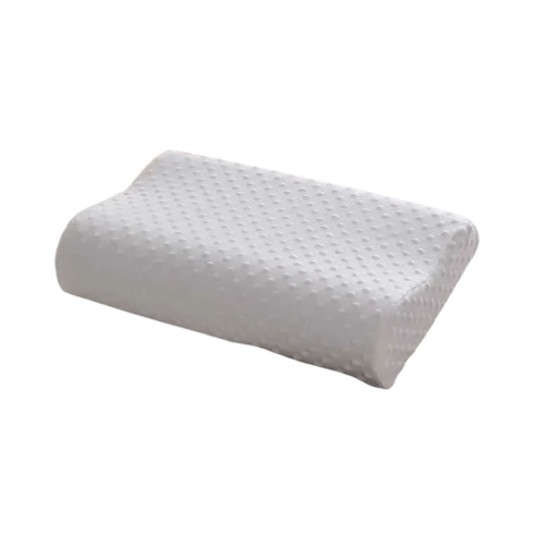 Ortopædisk pude med memory foam, ergonomisk støtte til nakkehvirvelsøjlen, afslappende sovepude, sundhedsstøtte til hoved og nakke, 50x30x10 cm