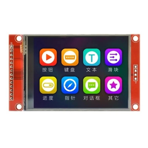 Oryginalny 2,8" wyświetlacz LCD TFT ILI9341 240×320 moduł SPI z dotykowym sterowaniem lub bez dotyku inteligentny wyświetlacz do projektów Arduino