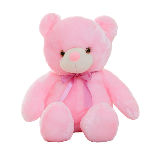 Osito de peluche con luz LED de 50 cm