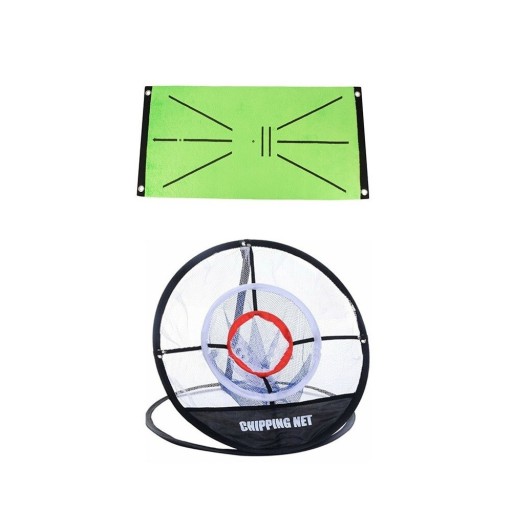 Outdoor Training Putting Mat with Net