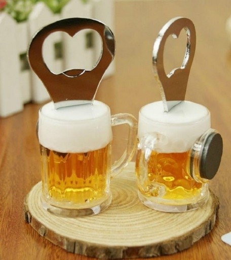 Ouvre-bouteille en forme de bière