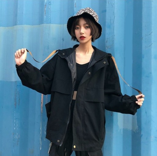 Oversized jacka för damer P1418