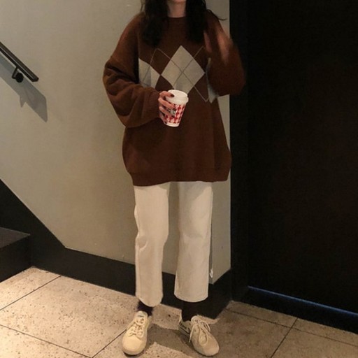 Oversized sweater til kvinder