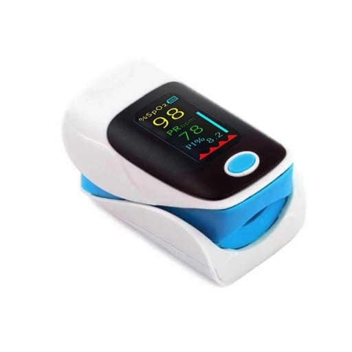 Oxymètre de pouls numérique rechargeable avec mesure SpO2 PR PI et alarme, moniteur de santé de saturation en oxygène pour un usage domestique