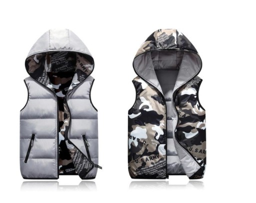 Παιδική διπλής όψης γιλέκο J3022