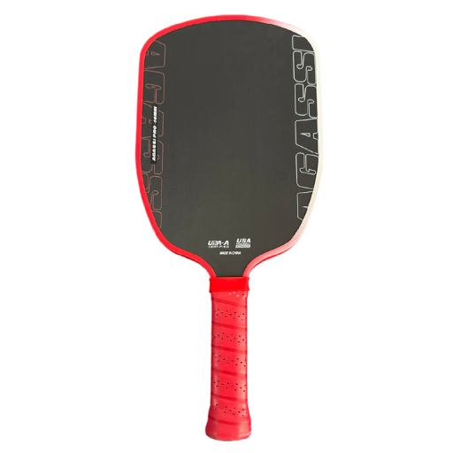 Pala de pickleball Graf Pro de 16 mm con núcleo de espuma TFP y superficie de fibra de carbono para mejor control del golpe y rotación de la pelota