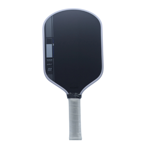 Pala de Pickleball Hyperion 14 mm con núcleo de espuma de fibra de carbono negra para un juego ofensivo rápido y golpes potentes de jugadores avanzados