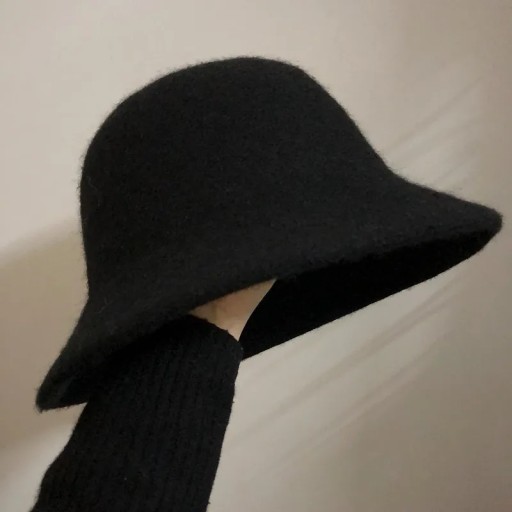 Pălărie de lână călduroasă pentru femei, Mărime universală, Lână, poliester, Pălărie de iarnă călduroasă, Accesoriu elegant pentru toamnă