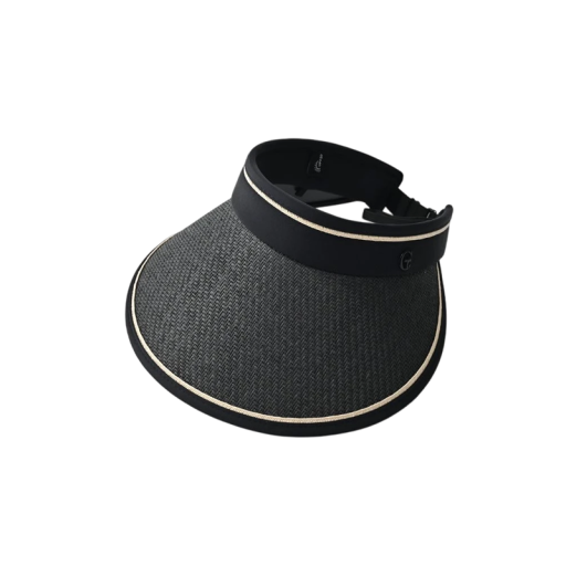 Pălărie de paie cu protecție UV 57-60 cm, pălărie de soare pentru exterior pentru adulți, stil casual, protecție solară primăvară-vară-toamnă