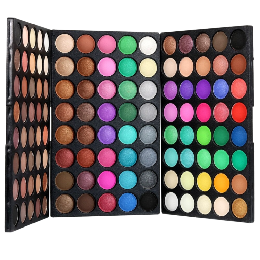 Paleta de sombras de ojos 120 colores