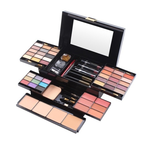 Palette de fards à paupières avec miroir