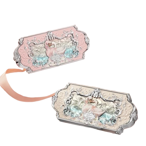 Palette de fards à paupières de luxe Ombres scintillantes 6 couleurs Waterproof