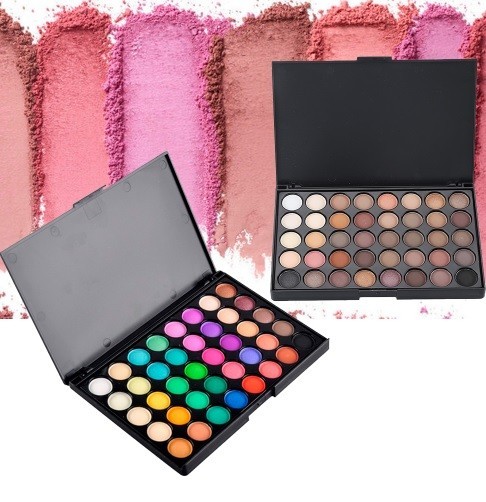 Palette de fards à paupières NAQIER - 40 couleurs