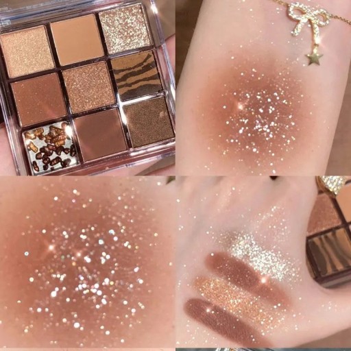 Palette di ombretti Ombretti brillanti V191