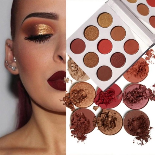 Palette professionnelle de fards à paupières
