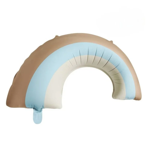 Pallone in alluminio 82 x 53 cm Grande pallone colorato a forma di arcobaleno Decorazione gonfiabile per feste di compleanno Decorazione per feste