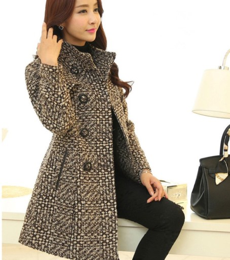 Palton tricotat pentru femei J1218