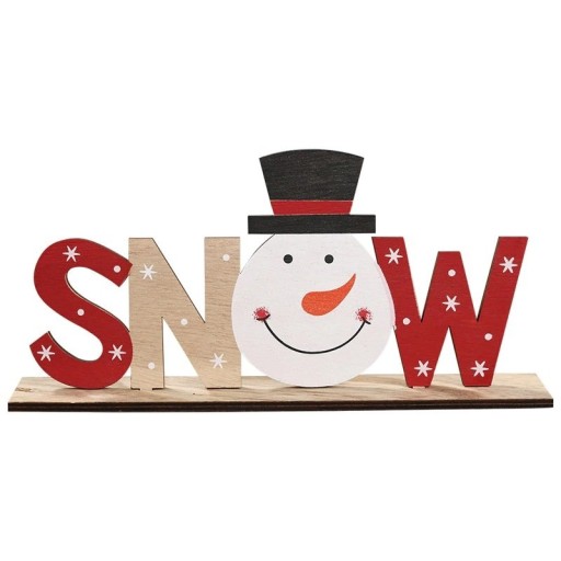 Panneau de Noël en bois