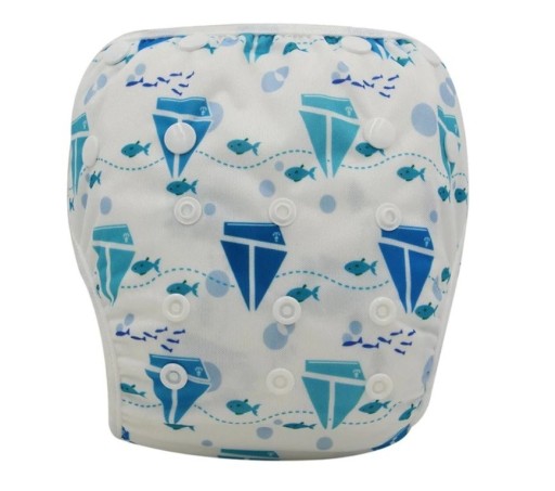 Pannolini a mutandina per bambini con pesci