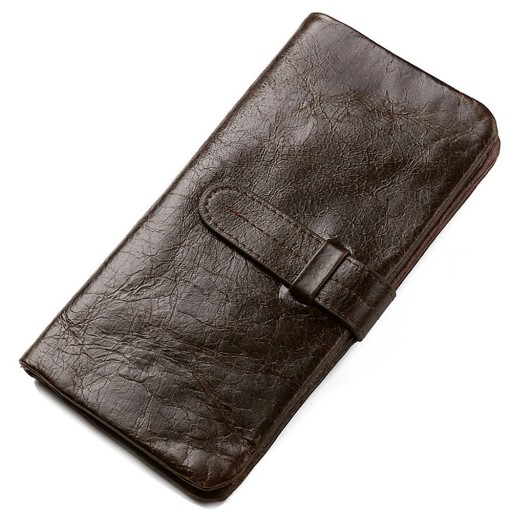 Pánska retro kožená peňaženka M549