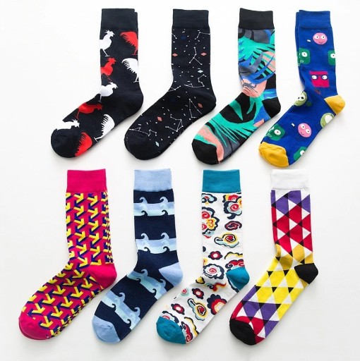 Pánské bavlněné ponožky A2455