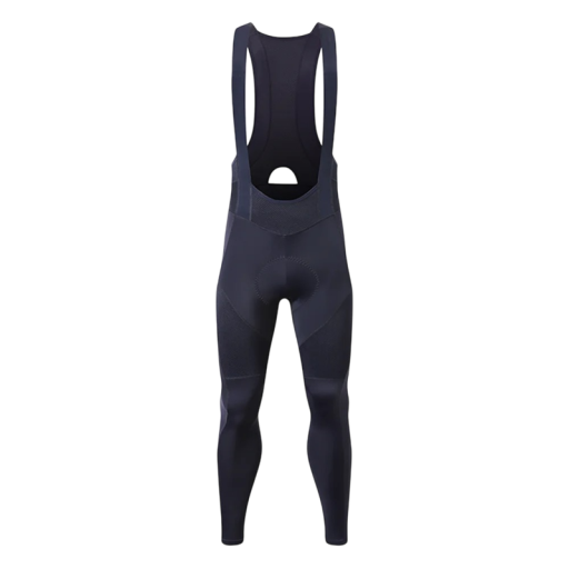 Pánské cyklistické kalhoty s laclem dlouhé elastické prodyšné polyester elastan lycra pro silniční i rekreační cyklistiku