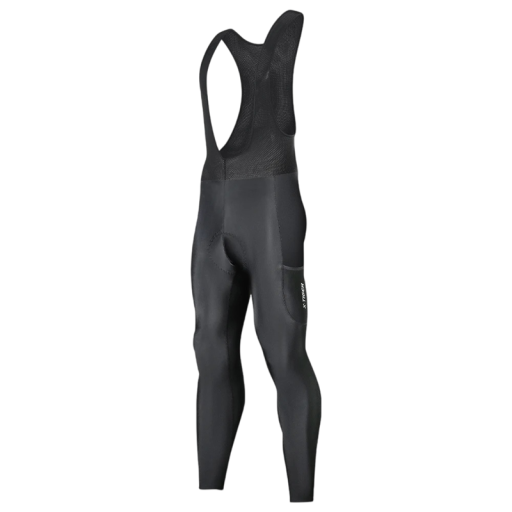 Pánské cyklistické kalhoty s laclem dlouhé provedení lycra polyester ergonomický střih pro silniční i rekreační cyklistiku