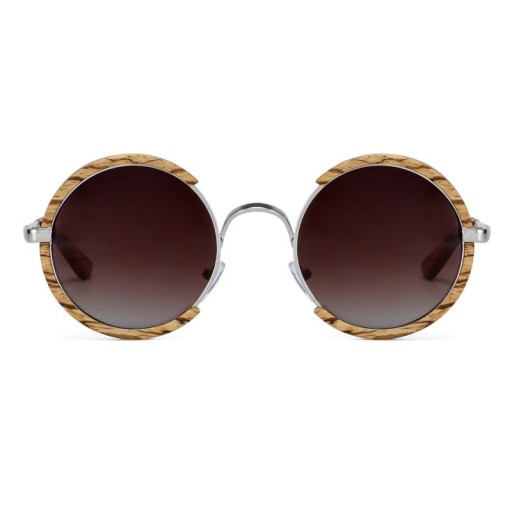 Pánské dřevěné sluneční brýle E2001
